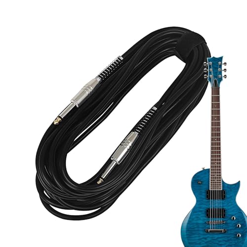 Gitarrenkabel, Verstärkerkabel für E-Gitarre, Akustikgitarre, Bass-Gitarre, Bass-Verstärkerkabel, Geräuschreduzierung, um Störungen zu reduzieren und zu erhalten Gitarrenkabel, Verstärkerkabel für E-Gitarre, Akustikgitarre, Bass-Gitarre, Bass-Verstärkerkabel, Geräuschreduzierung, um Störungen zu reduzieren und zu erhalten von Generic