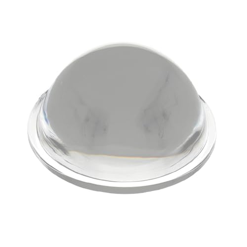Glas-Kondensatorlinse | Hochtemperaturbeständige optische Glaslinse mit einer Lichtdurchlässigkeit von mehr als 97 %, physikalische Experimentierlinse, Bodenlinse von Generic