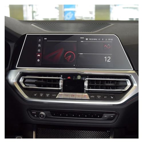 Glasnavigation Touchscreen-Schutzfolie für BMW 2021 für M3 Displayschutzfolie aus gehärtetem Glas Autoradio GPS-Navigation Innenzubehör von Generic