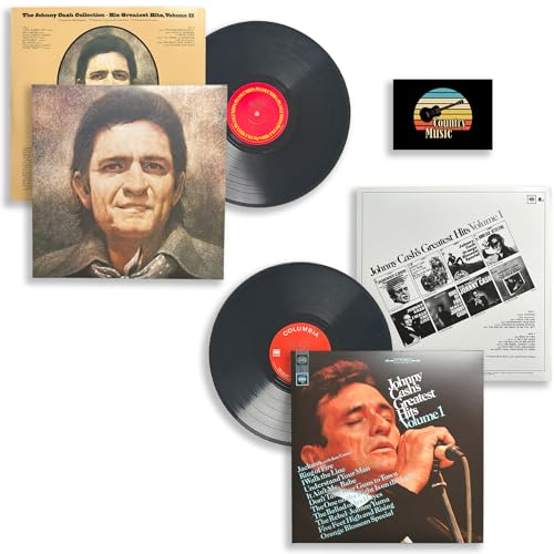"Greatest Hits Volume 1 & 2 Of Johnny Cash" Vinyl Collection von Generic