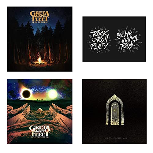 Greta Van Fleet 3 CD Collection / From The Fires / Anthem of the Peaceful Army / The Battle at Garden's Gate / with Bonus Art Card von Generic