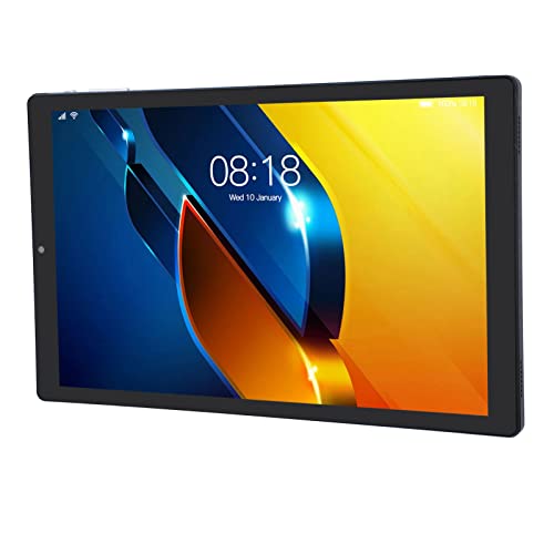 HD-Tablet, 10,1 Zoll, 100-240 V, 6 GB, 128 GB, 128 GB, Modernes Blau für Musik (EU-Stecker) von Generic