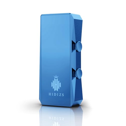 HIDIZS S9 Pro Plus Martha HiFi Balanced Dongle DAC & AMP, 768KHz/32 Bits, DSD512 Tragbarer Audio-Decoder-Verstärker für iPhone iPod Android PC mit Windows/Mac OS/iOS/iPad OS System (Blau) von Generic