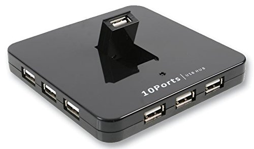 HUB, USB 2.0, 10 Port, Hubs USB Computer-Produkte, 1 Stück von Generic