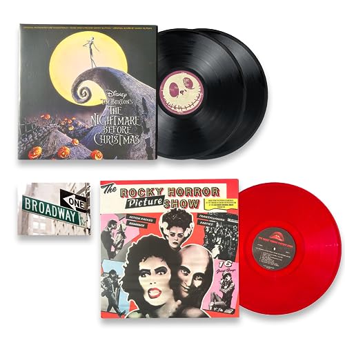 Halloween Vinyl Collection: Rocky Horror Picture Show (RED Vinyl Edition) / Nightmare Before Christmas / + Including Bonus Art Card von Generic