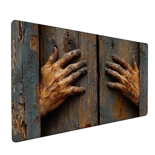 Hand Mauspad XXL 1600x800x3mm, Kunst Mousepad Gaming, Schreibtischunterlage mit rutschfeste Gummibasis, Verbessert Präzision und Geschwindigkei Wasserdicht und Langlebig Desk Mat für Büro PC 5-9860 Hand Mauspad XXL 1600x800x3mm, Kunst Mousepad Gaming, Schreibtischunterlage mit rutschfeste Gummibasis, Verbessert Präzision und Geschwindigkei Wasserdicht und Langlebig Desk Mat für Büro PC 5-9860 von Generic