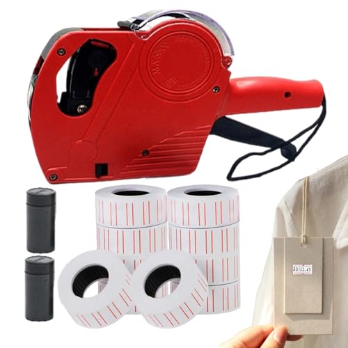 Handheld-Preisauszeichnungsgerät – Effizienter Etikettenersteller, tragbares Preisauszeichnungstool | Perfekt für Einzelhandelsgeschäfte und Cafés, praktisches Gerät zum schnellen Etikettieren und Cod Handheld-Preisauszeichnungsgerät – Effizienter Etikettenersteller, tragbares Preisauszeichnungstool | Perfekt für Einzelhandelsgeschäfte und Cafés, praktisches Gerät zum schnellen Etikettieren und Cod von Generic
