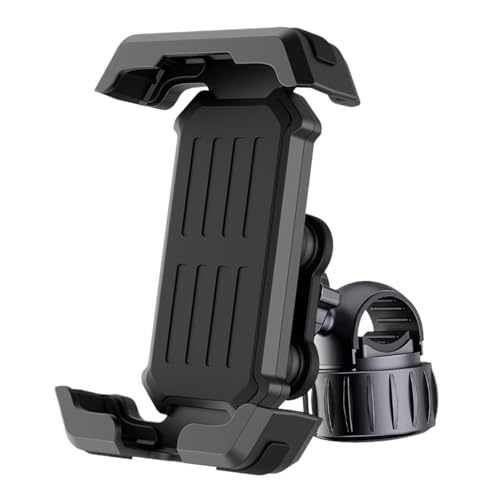 Handyhalterung für Motorradlenker – Telefonklemme mit Roller, vibrationshemmend, für Scooter-Navigation für SUVS RVs Motorrad Outdoor Riding von Generic