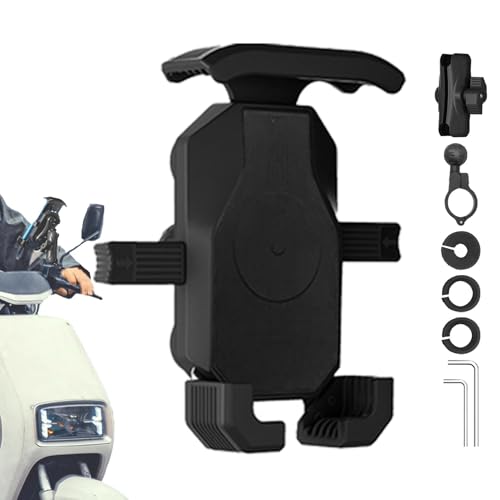 Handyhalterung zum Radfahren – Fahrrad-Telefonhalterung, Schnellspanner-Halterung, sichere Motorrad-ATV-Halterung für Telefonanrufe, Navigation von Generic