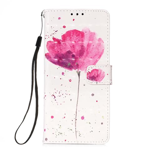 Handyhülle Kompatibel mit iPhone 13 Pro Hülle, 3D PU Leder Tasche Flip Wallet Case mit Kartenfach Geld Slot Ständer Magnet Schutzhülle für iPhone 13 Pro, Eine Blume Handyhülle Kompatibel mit iPhone 13 Pro Hülle, 3D PU Leder Tasche Flip Wallet Case mit Kartenfach Geld Slot Ständer Magnet Schutzhülle für iPhone 13 Pro, Eine Blume von Generic