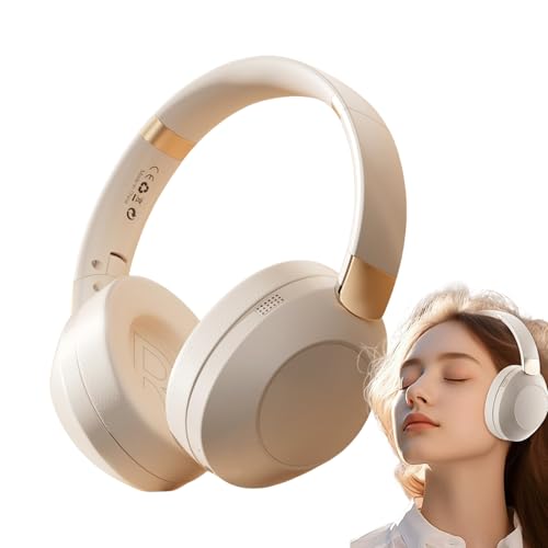 Headphones Over Ear, Over Ear Headphones Wireless, Stereo Headset, Wireless Stereo Noise Cancelling Lightweight Foldable for Women von Generic