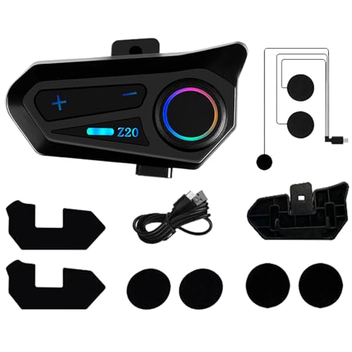 Helm Gegengebung | Wasserdichtes Biker -Headset | Langlebiger drahtloser Lautsprecher mit schnellem USB-C-Gebühr | Audio -Audio -System im Freien für den Motorrad der vollständigen Gesichtsh Helm Gegengebung | Wasserdichtes Biker -Headset | Langlebiger drahtloser Lautsprecher mit schnellem USB-C-Gebühr | Audio -Audio -System im Freien für den Motorrad der vollständigen Gesichtsh von Generic