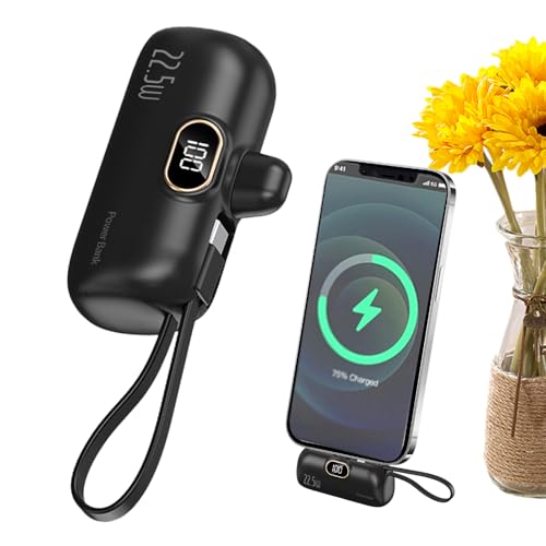 Hochgeschwindigkeitsleistung - Ladegerät für drahtlose Batterie, tragbares externes Ladegerät | Schnellladungsfunktion, Taschenlampe tragbares Ladegerät, geeignet für Smartphones, Tablets und USB - Hochgeschwindigkeitsleistung - Ladegerät für drahtlose Batterie, tragbares externes Ladegerät | Schnellladungsfunktion, Taschenlampe tragbares Ladegerät, geeignet für Smartphones, Tablets und USB - von Generic