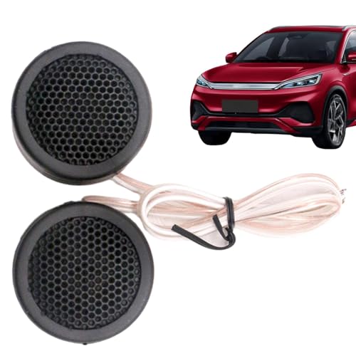 Hochtöner für Auto-Audio, Hochtöner, 500 W, hocheffizient, Lautsprecher-Hupe für Autoteile, 2 Stück, schwarz, für ein hervorragendes Musikerlebnis Hochtöner für Auto-Audio, Hochtöner, 500 W, hocheffizient, Lautsprecher-Hupe für Autoteile, 2 Stück, schwarz, für ein hervorragendes Musikerlebnis von Generic