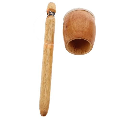Holzschlägel - Percussion Froschrufer, Trommelschläger für Bass, Musikinstrument, Zubehör für Band, Teile für Trommel von Generic