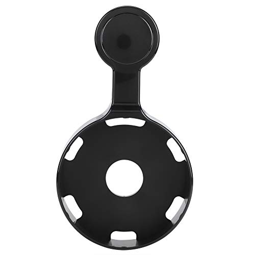 Home Mini Wall Mount Bracket Outlet Lautsprecher Stand Halter Einfach Installieren Sie Keine Werkzeuge Platz sparen kompaktes Design weiß schwarz 7.2x4.1x1.1in (Schwarz) von Generic