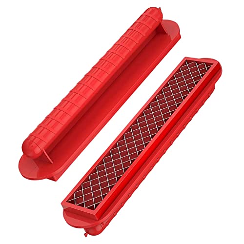 Hot Dog-Schneider – Criss tragbarer -Schneider – Ergonomisch geformte Hot-Dog-Gadgets für Grillen im Freien beim Camping von Generic