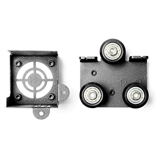 Huayuwa Metall-X-Achsenplatte mit Lüfterabdeckung, Ersatz für Creality CR-10 CR-10S CR-10-S Ender-3 Ender-4 TEVO 3D-Drucker von Generic