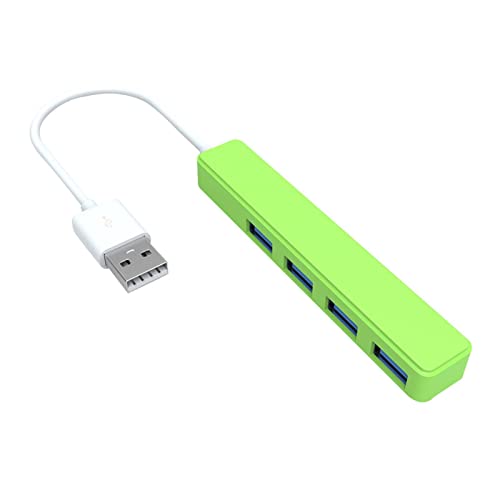 Hub 4-Port Hub Port Erweiterung mit 5V Power USB Daten für USB 2.0 USB Splitter Micro VuK593 von Generic