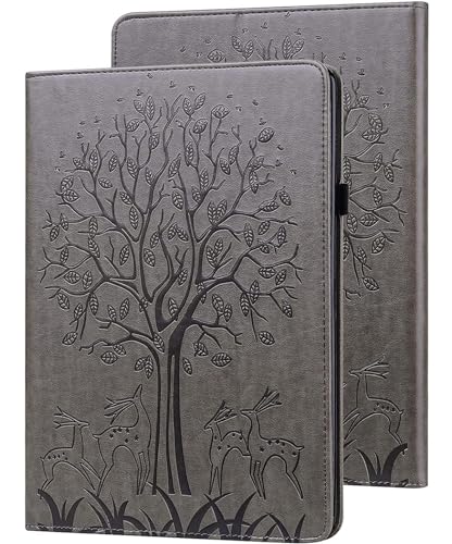 Hülle Kompatibel mit Huawei MediaPad M5 lite 10 10.1 Zoll Tablette Hülle PU Leder Tasche Schutzhülle Flip Brieftasche Case mit Standfunktion Kartentasche, Grau Hülle Kompatibel mit Huawei MediaPad M5 lite 10 10.1 Zoll Tablette Hülle PU Leder Tasche Schutzhülle Flip Brieftasche Case mit Standfunktion Kartentasche, Grau von Generic