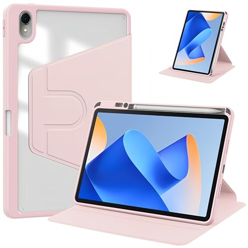 Hülle für Huawei MatePad SE 10.4 AGS5-W09 AGS5-L09 AGS5-W00 W59, 360 drehbares Smart Flip Cover, Slim-Fit Tablet Cover Case Auto Sleep/Wake Hülle für Huawei MatePad SE 10.4 AGS5-W09 AGS5-L09 AGS5-W00 W59, 360 drehbares Smart Flip Cover, Slim-Fit Tablet Cover Case Auto Sleep/Wake von Generic