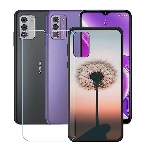 Hülle für Nokia G42 + HD Panzerglas, Sanft Handyhülle Silikon Schutzhülle Cover TPU Case Handy Tasche Handytasche - Panzerglasfolie Schutzfolie für (6,56") - KE39 von Generic