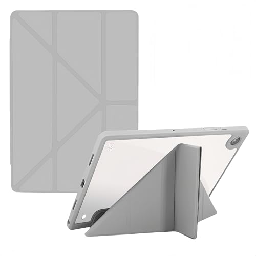 Hülle für Samsung Galaxy Tab S10 FE 10.9 Zoll 2025 / S9 FE 5G 10.9'' / S9 11 Zoll 2023, Origami Design mit 5 Verstellmöglichkeiten, klarer transparenter Acryl-Rückenschutz Hülle für Samsung Galaxy Tab S10 FE 10.9 Zoll 2025 / S9 FE 5G 10.9'' / S9 11 Zoll 2023, Origami Design mit 5 Verstellmöglichkeiten, klarer transparenter Acryl-Rückenschutz von Generic