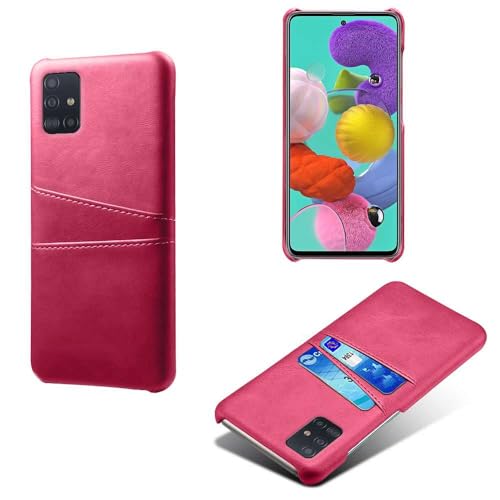 Hülle kompatibel mit Samsung Galaxy M40S,PU-Lederhülle - schlanke stoßfeste Handyhülle mit 2 Kartenschlüssen,Anti-Fingerabdruck & Anti-Drop-Schutz Kunststoff-Kunstleder-Rose Red Hülle kompatibel mit Samsung Galaxy M40S,PU-Lederhülle - schlanke stoßfeste Handyhülle mit 2 Kartenschlüssen,Anti-Fingerabdruck & Anti-Drop-Schutz Kunststoff-Kunstleder-Rose Red von Generic