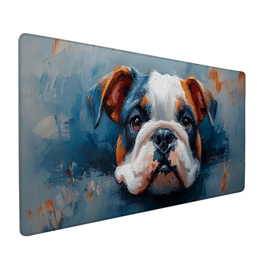 Hund Mauspad XXL 1600x800x3mm, Tier Mousepad Gaming, Schreibtischunterlage mit rutschfeste Gummibasis, Verbessert Präzision und Geschwindigkei Wasserdicht und Langlebig Desk Mat für Büro PC I-9741 Hund Mauspad XXL 1600x800x3mm, Tier Mousepad Gaming, Schreibtischunterlage mit rutschfeste Gummibasis, Verbessert Präzision und Geschwindigkei Wasserdicht und Langlebig Desk Mat für Büro PC I-9741 von Generic