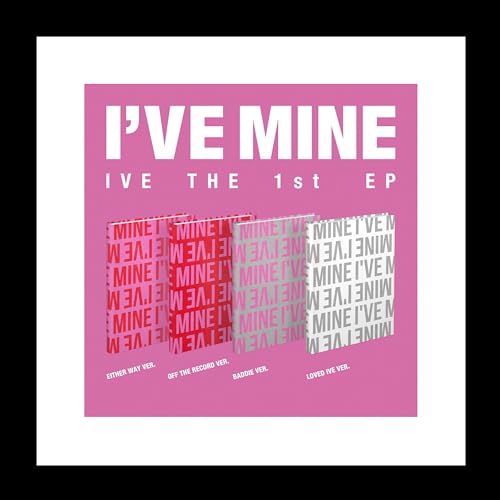 IVE I've Mine 1st EP Album Standard 4 Version SET CD+92p PhotoBook+1p PhotoCard+Tracking Sealed von Generic