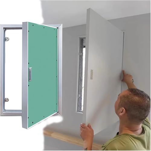 Inspection flap plasterboard Schmale 12 14 16 Zoll überstreichbare Zugangsklappe for Trockenbau, bündig montierte Zugangstür mit Gipskartonplatte for Alarmreparatur, Rohrschächte, Hydranten(20x30in/50 Inspection flap plasterboard Schmale 12 14 16 Zoll überstreichbare Zugangsklappe for Trockenbau, bündig montierte Zugangstür mit Gipskartonplatte for Alarmreparatur, Rohrschächte, Hydranten(20x30in/50 von Generic
