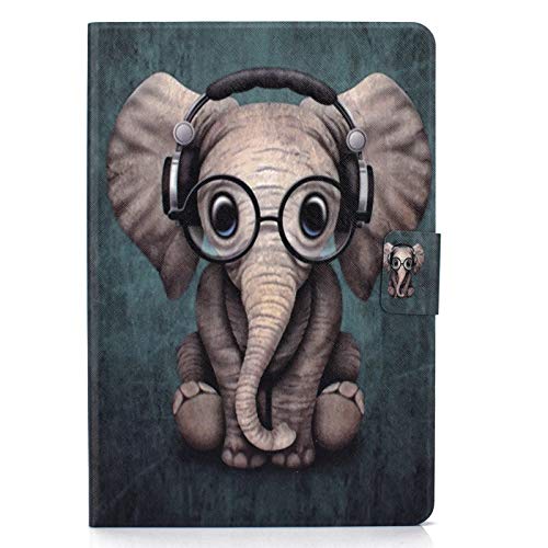 JIan Ying Schutzhülle für Huawei MediaPad T5 25,7 cm (10,1 Zoll) Tablet, schöne Muster, Schutzabdeckung für Baby-Elefant von Generic