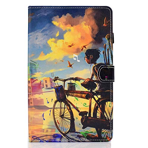 JIan Ying Schutzhülle für Samsung Galaxy Tab A 10.1 (2019) SM-T510 T515, Tablet-Schutzhülle, schmal, faltbar, für Radfahrer von Generic