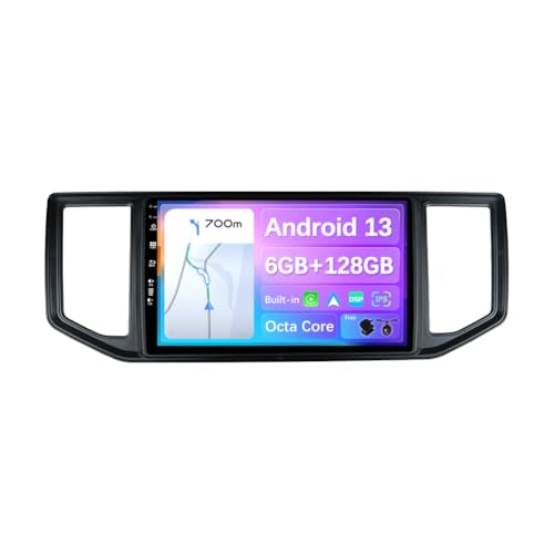 JOYX - [6G+128G] - Android 12 IPS Autoradio Passt für VW Crafter (2004-2015) - Kabellos CarPlay/Android Auto/DSP - LED Kamera & MIC - 10.1 Zoll 2 Din - DAB Lenkradsteuerung Fast-Boot 360-Camera WiFi von Generic