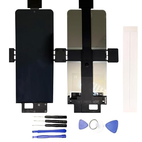 JayTong Display Ersatz für Galaxy Z Flip 6 F741B F741U SM-F741 (EU Version) LCD-Display + Reparatur Touchscreen Glas zusammengebaut + Reparatur Werkzeug (Schwarz) von Generic