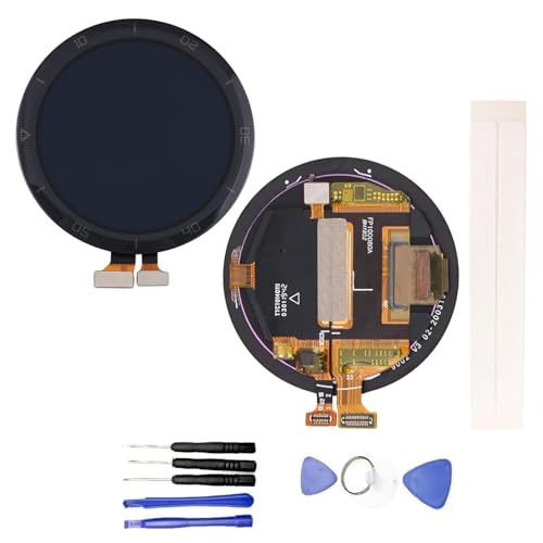 JayTong Display Ersatz für Huawei GT 2e 46mm HCT-B19 LCD-Display + Reparatur Touchscreen Glas zusammengebaut + Reparatur Werkzeug (Schwarz) von Generic