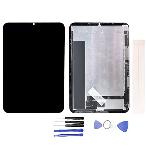 JayTong Display Ersatz für iPad mini 7 A2993 A2995 A2996 LCD-Display + Reparatur Touchscreen Glas zusammengebaut + Reparatur Werkzeug (Schwarz) von Generic