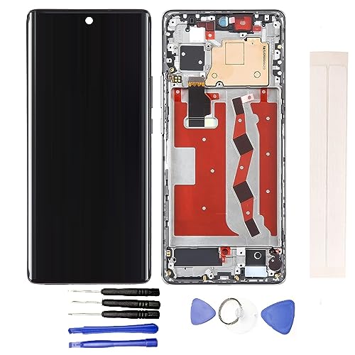 Jaytong LCD Ersatz für Hua-wei nova 10 LCD Display Touchscreen Assembly (mit Silberrahmen) von Generic