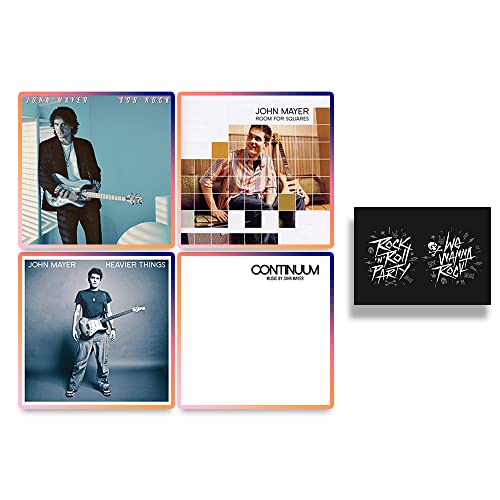 John Mayer: The Soft Rock 4 Vinyl LP Studio Album Collection (Room For Squares, Heavier Things, Continuum, and Sob Rock) von Generic