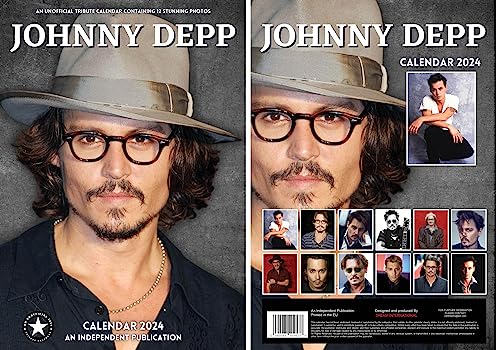 Johnny Depp Kalender 2024 von Generic