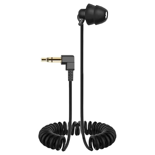 Kabelgebundene Kopfhörer, Feder-Kopfhörer, kabelgebundene Kopfhörer, geräuschisolierende Stereo-Kopfhörer, 3,5-mm-Stecker, einseitiger Kopfhörer für Smartphones, MP3-Player Kabelgebundene Kopfhörer, Feder-Kopfhörer, kabelgebundene Kopfhörer, geräuschisolierende Stereo-Kopfhörer, 3,5-mm-Stecker, einseitiger Kopfhörer für Smartphones, MP3-Player von Generic