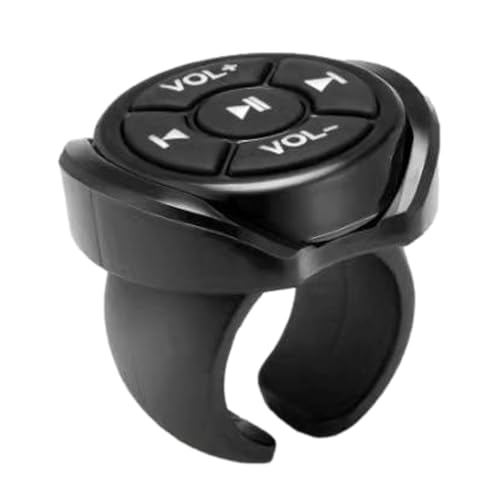 Kabellose Auto-Fernbedienung, Radsteuerung, automatische Übertragung | Radio Media Remote Control für Musik, Lautstärke, Selfie Control, Auto Music Receiver für Radio, Motorrad, L Kabellose Auto-Fernbedienung, Radsteuerung, automatische Übertragung | Radio Media Remote Control für Musik, Lautstärke, Selfie Control, Auto Music Receiver für Radio, Motorrad, L von Generic