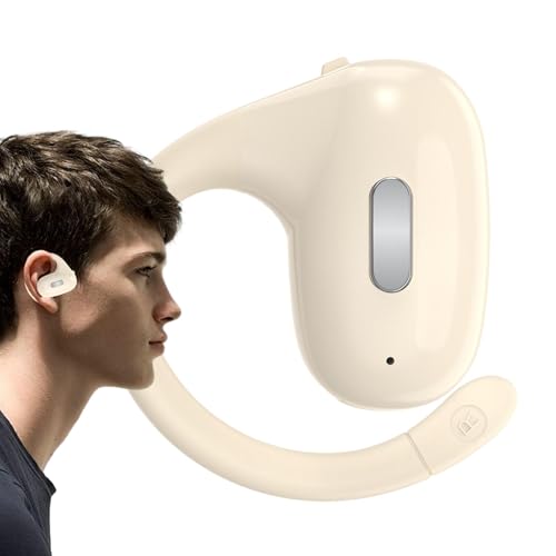 Kabellose Kopfhörer mit Geräuschreduzierung, kabellose Over-Ear-Kopfhörer für Knochenleitung, 5.4, offenes Design, Einohr-Kopfhörer mit intelligenter Paarung Kabellose Kopfhörer mit Geräuschreduzierung, kabellose Over-Ear-Kopfhörer für Knochenleitung, 5.4, offenes Design, Einohr-Kopfhörer mit intelligenter Paarung von Generic
