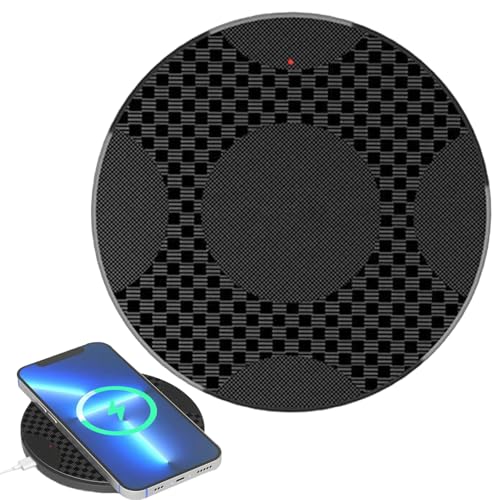 Kabelloses Ladegerät, kabelloses Schnellladegerät, kabelloses Ladepad, ultradünne kabellose Ladestation für Mobiltelefone für die meisten Kabelloses Ladegerät, kabelloses Schnellladegerät, kabelloses Ladepad, ultradünne kabellose Ladestation für Mobiltelefone für die meisten von Generic