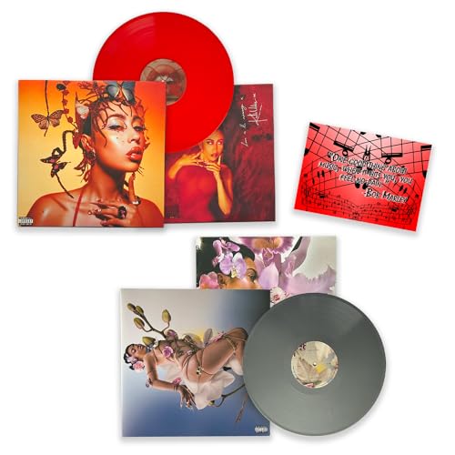 Kali Uchis Color Vinyl Collection: Red Moon In Venus (Red) / Orquideas (Silver) / + Including Bonus Art Card von Generic
