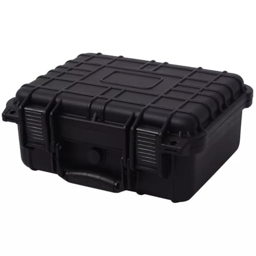 Kamera-Reisekoffer, Langes Lebensdauer, Mehrsicherheit, Druckbilanz, Enge Versiegelung und Einsätze, Schwarzes Schutzausrüstungsfall 35x29.5x15 cm Kamera-Tragetasche mit O-Ring von Generic