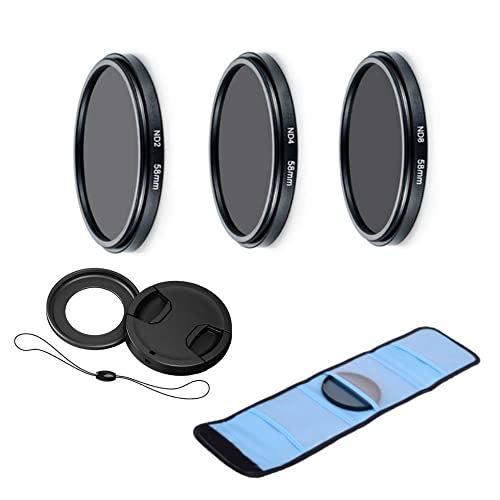Kamera-Zubehör-Set für Fujifilm XF10 Digitalkamera, inkl. ND2 ND4 ND8 Filterset, Adapterring, schwarze Filtertasche Kamera-Zubehör-Set für Fujifilm XF10 Digitalkamera, inkl. ND2 ND4 ND8 Filterset, Adapterring, schwarze Filtertasche von Generic