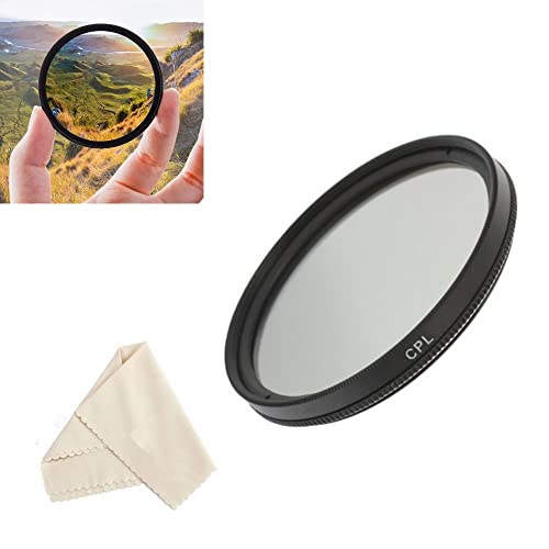 Kameralinse CPL Filter 52 mm Ultra Slim HD Zirkular-Polarisationsfilter für Panasonic Lumix G Vario 45-200 mm f/4-5.6 II POWER O.I.S. Objektiv mit Panasonic Lumix GH5 GH4 GH3 G7 G6 Kamera von Generic