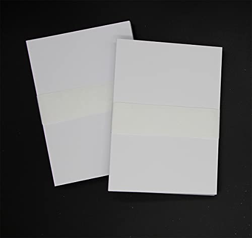 Karteikarten, Lernkarten in A5 A6 A7 A8 A9 weißer Karton blanko 100 Stück, hohe Qualität, vom Hersteller direkt (DIN A7 (10,5 x 7,4 cm)) von Generic