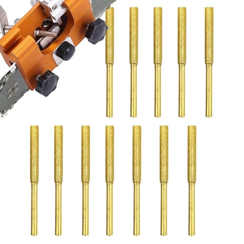 Kettensägenfeilen für elektrische Kettensägenschärfmaschine, 4 mm/4,8 mm/5,5 mm, titanbeschichtete Fräsen, Schärfscheiben | Schärfset für Kettensägen mit hoher Härte 12X, Kettensägenbohrer Kettensägenfeilen für elektrische Kettensägenschärfmaschine, 4 mm/4,8 mm/5,5 mm, titanbeschichtete Fräsen, Schärfscheiben | Schärfset für Kettensägen mit hoher Härte 12X, Kettensägenbohrer von Generic